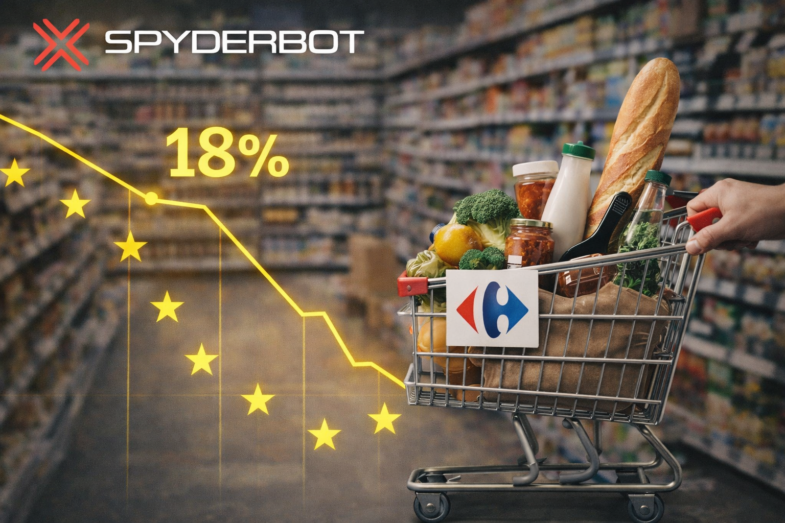 Carrefour’s 18% Share of Voice Is Holding the European Grocery Line and Revealing Where the Value Narrative Is Slipping