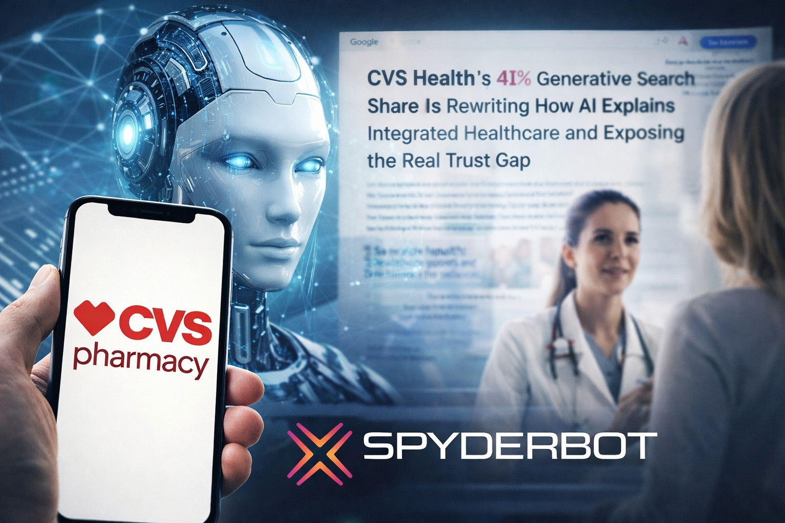 CVS Health’s 41% Generative Search Share Is Rewriting How AI Explains Integrated Healthcare and Exposing the Real Trust Gap