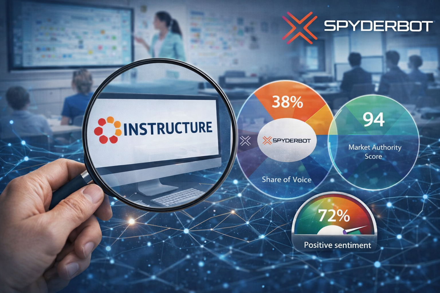 Instructure Commands 38% Share of Voice in Generative Engine Landscape for Education, Faces Key Visibility Gaps in Enterprise and K-12