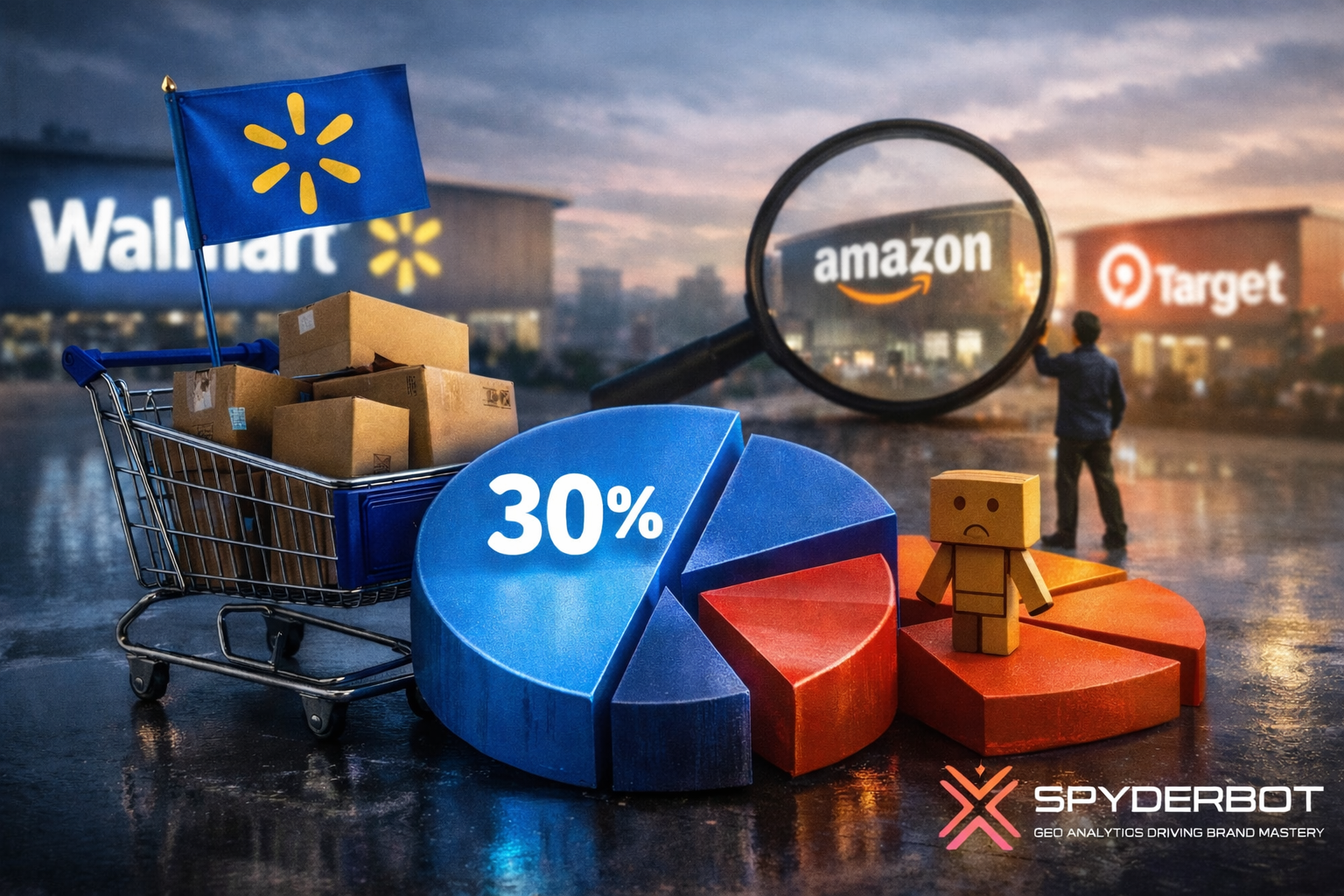 Walmart’s 30% Share of Voice Is Reshaping the Marketplace Narrative—and Exposing the Real Competitive Gap