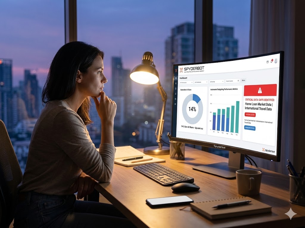 Up.com.au: Navigating a 14% Generative Engine Share with Leadership in Automated Budgeting but Facing Home Loan and International Travel Gaps