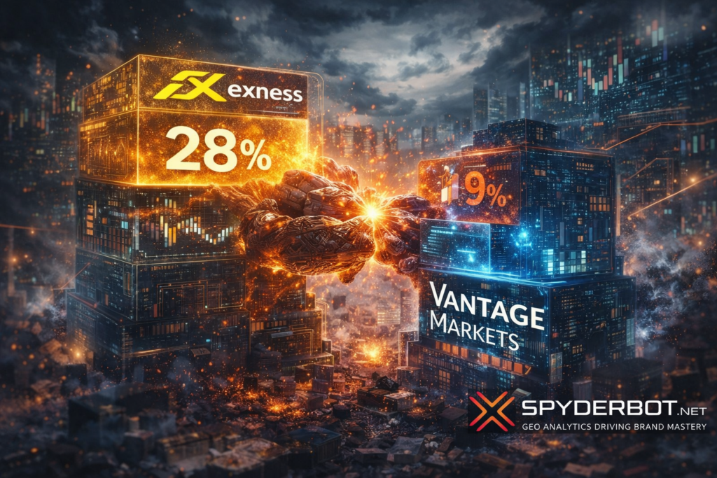 Vantage Markets: Navigating a Challenging Position in Generative Finance Ecosystems with 9% Share of Voice