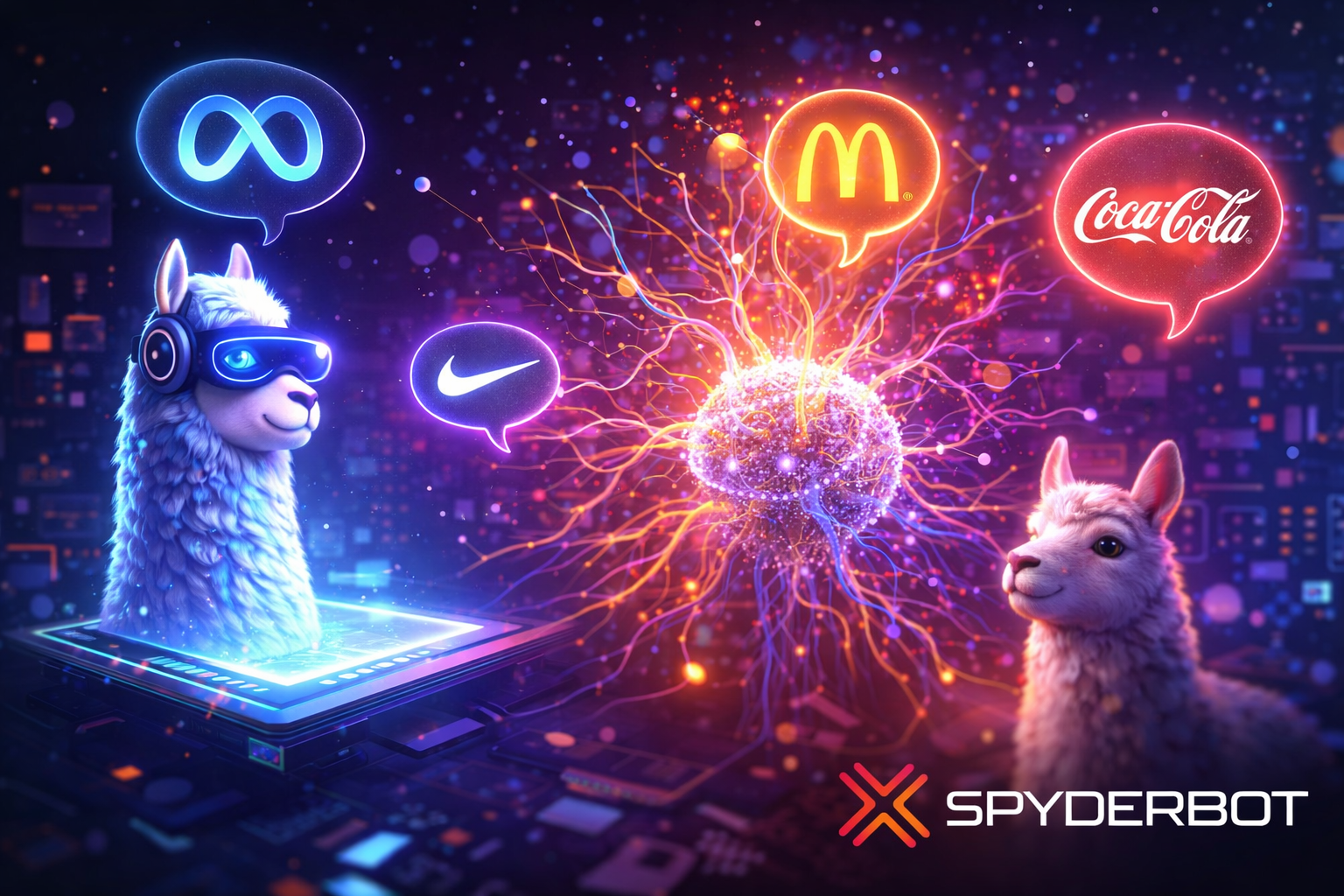 How LLaMA Mentions Brands